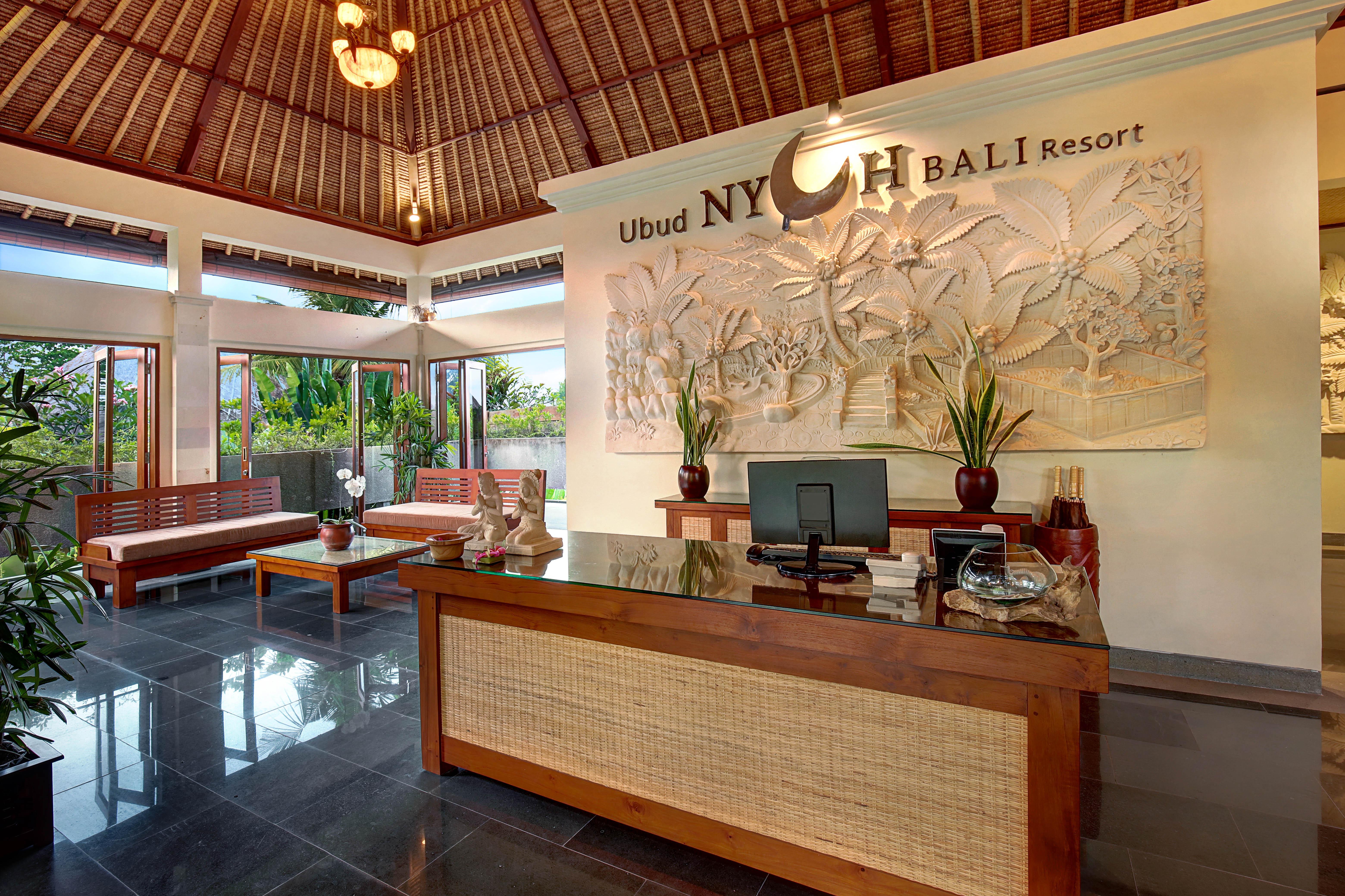 Ubud Nyuh Bali Resort & Spa Dış mekan fotoğraf Ubud NY Hotel Lobby