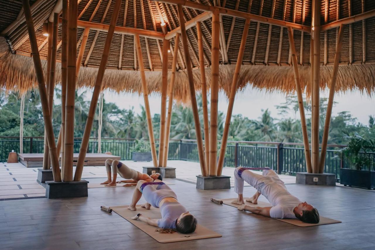 Ubud Nyuh Bali Resort & Spa Dış mekan fotoğraf The Yoga Pavilion
