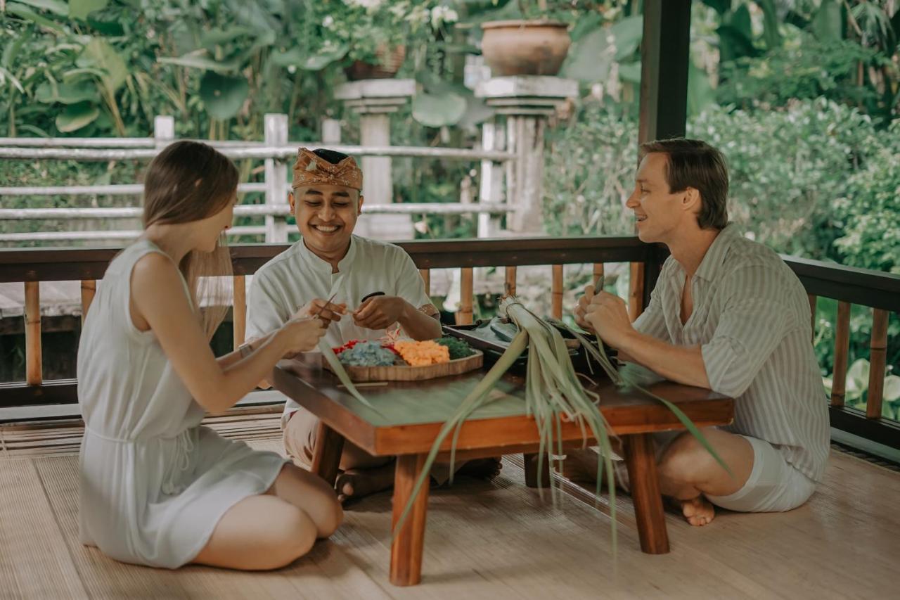 Ubud Nyuh Bali Resort & Spa Dış mekan fotoğraf Ayurvedic cuisine