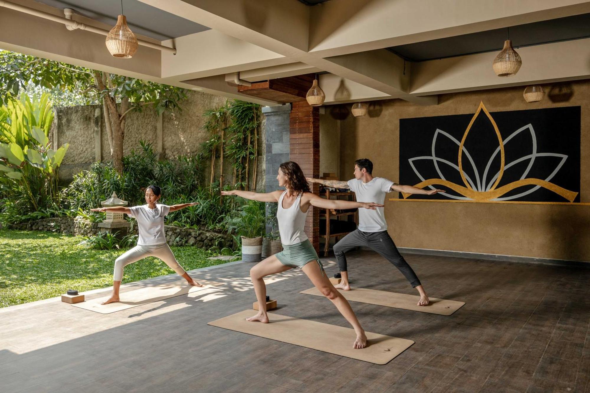 Ubud Nyuh Bali Resort & Spa Dış mekan fotoğraf The Yoga Studio
