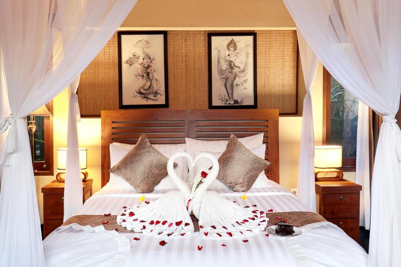 Ubud Nyuh Bali Resort & Spa Dış mekan fotoğraf A bedroom at the hotel